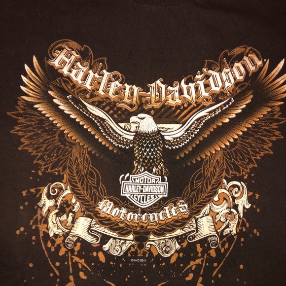 Harley-Davidson Other - Harley Davidson Double sided flying eagle T-shirt